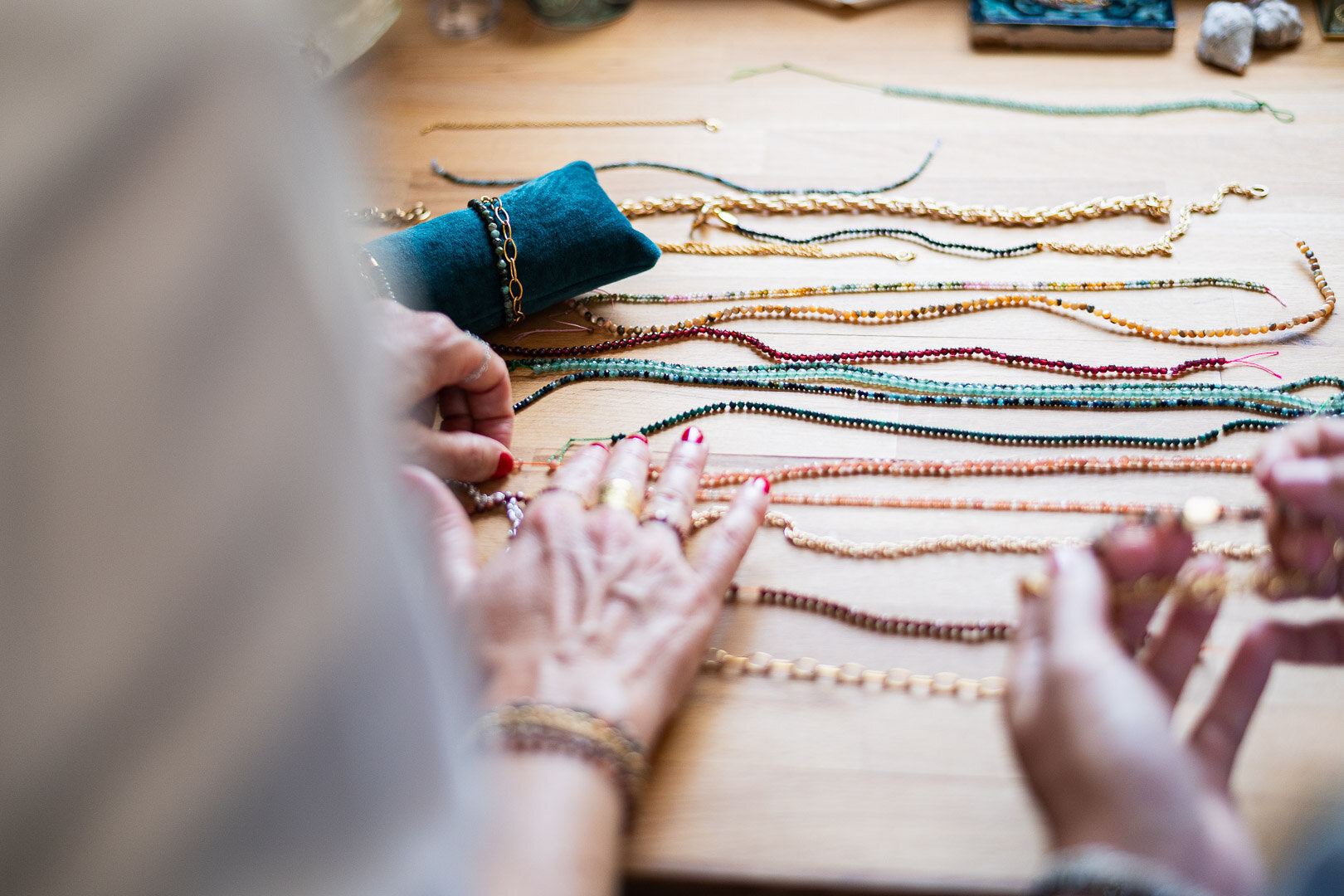 Pierres précieuses pour création bijou personnalisé